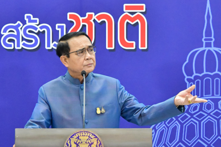เ้าเสส ประยุทธ์ จันทร์โอชา นายกรัฐมนตรีและรัฐมนตรีว่ากระทรวงกลาโหม