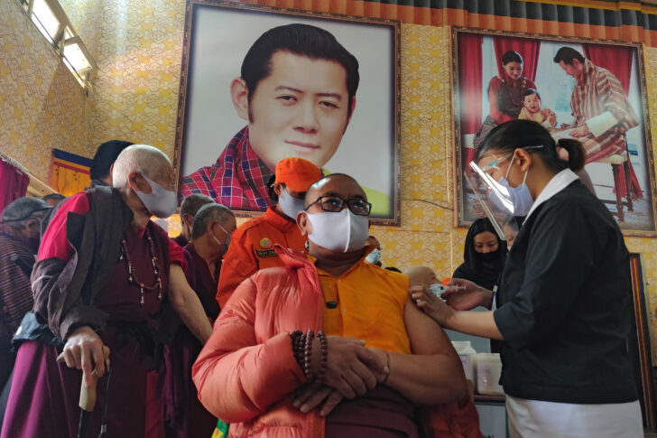 BHUTAN-HEALTH-VIRUS-VACCINATION