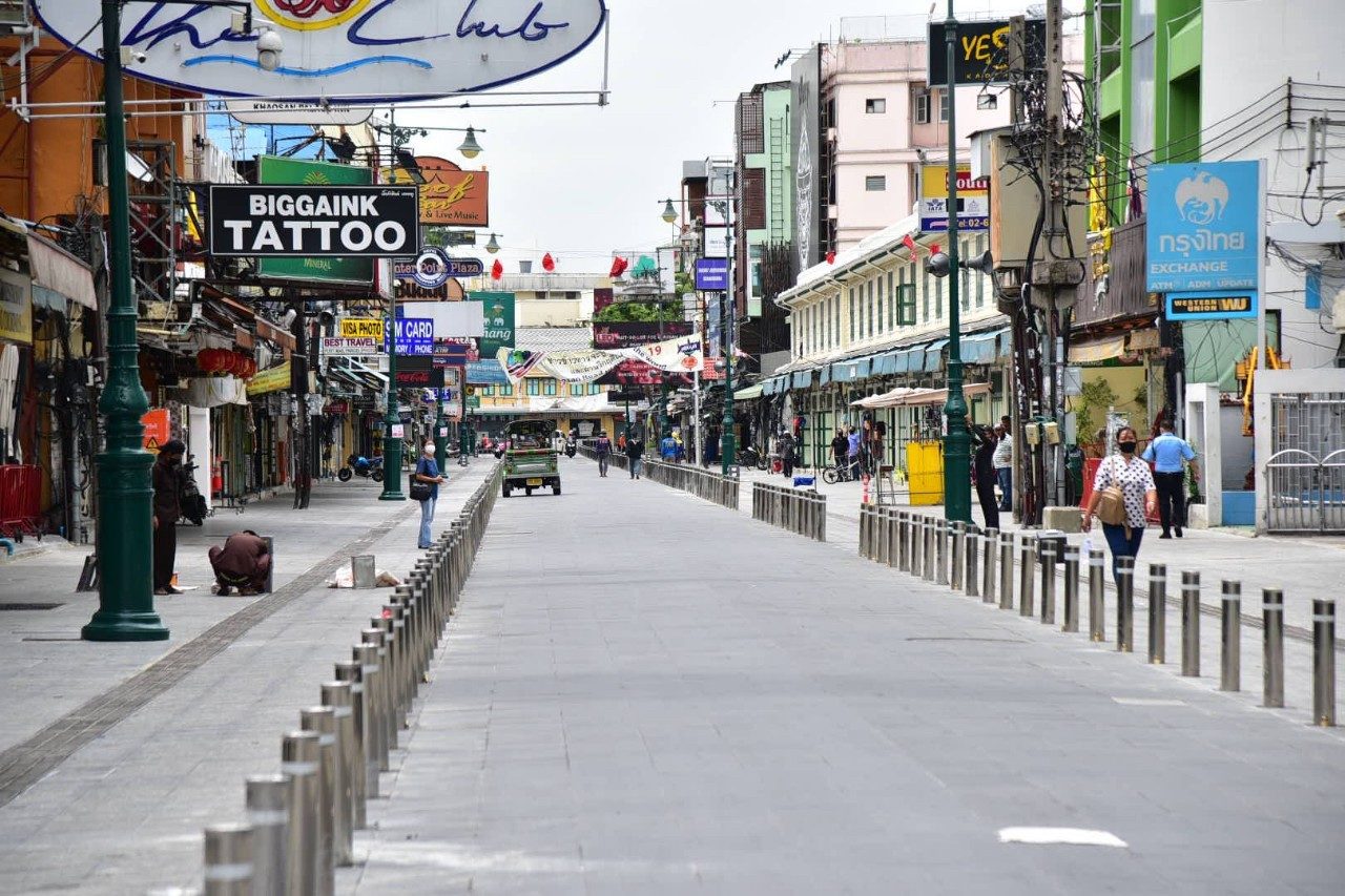 ข้าวสาร ปิดร้านอาหาร-เครื่องดื่ม ชั่วคราว สกัดโควิด สูญวันละ 10 ล้าน