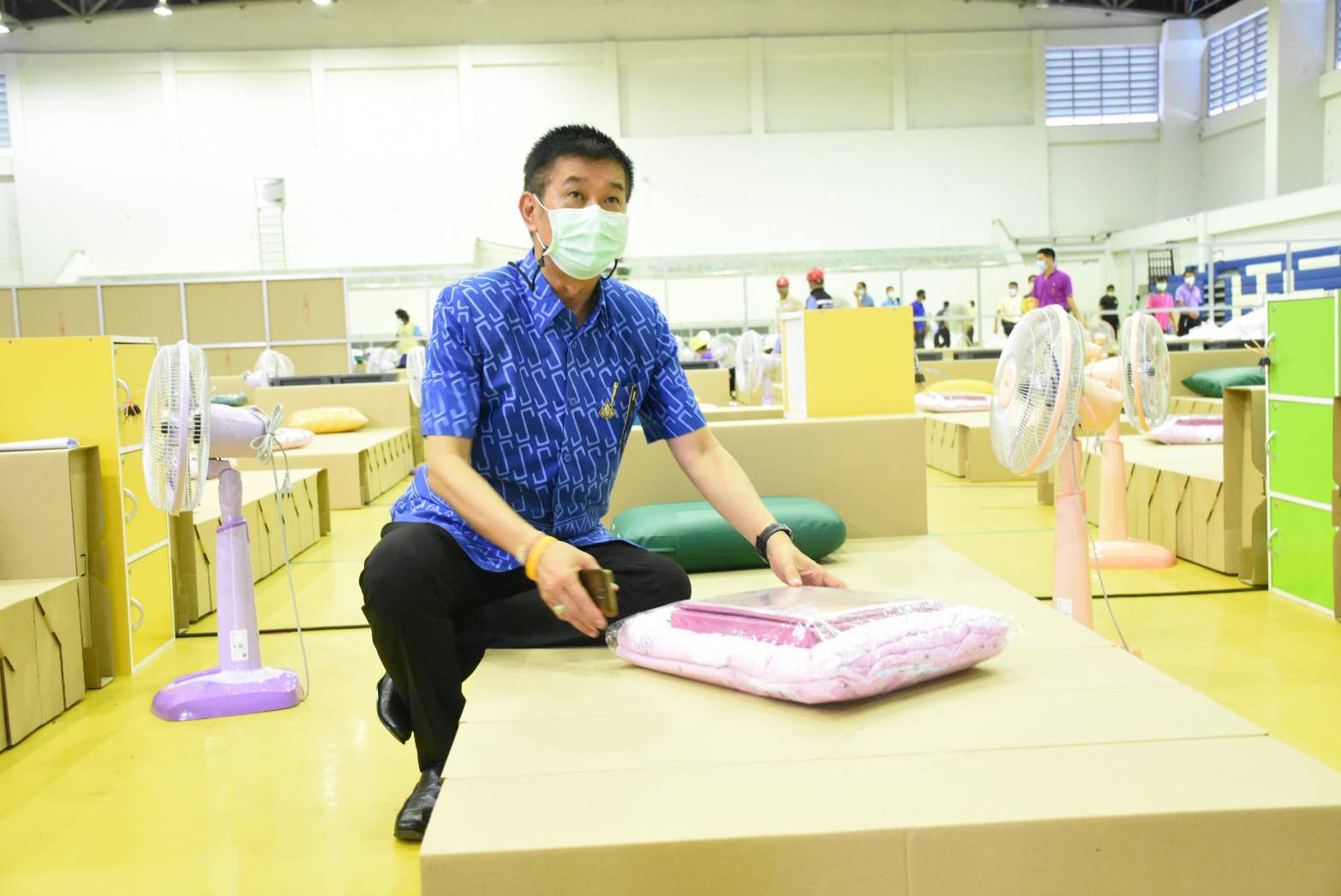 ตรังเตรียมเปิด รพ.สนาม แห่งที่ 4 หลังมียอดผู้ติดเชื้อสะสม 135 ราย
