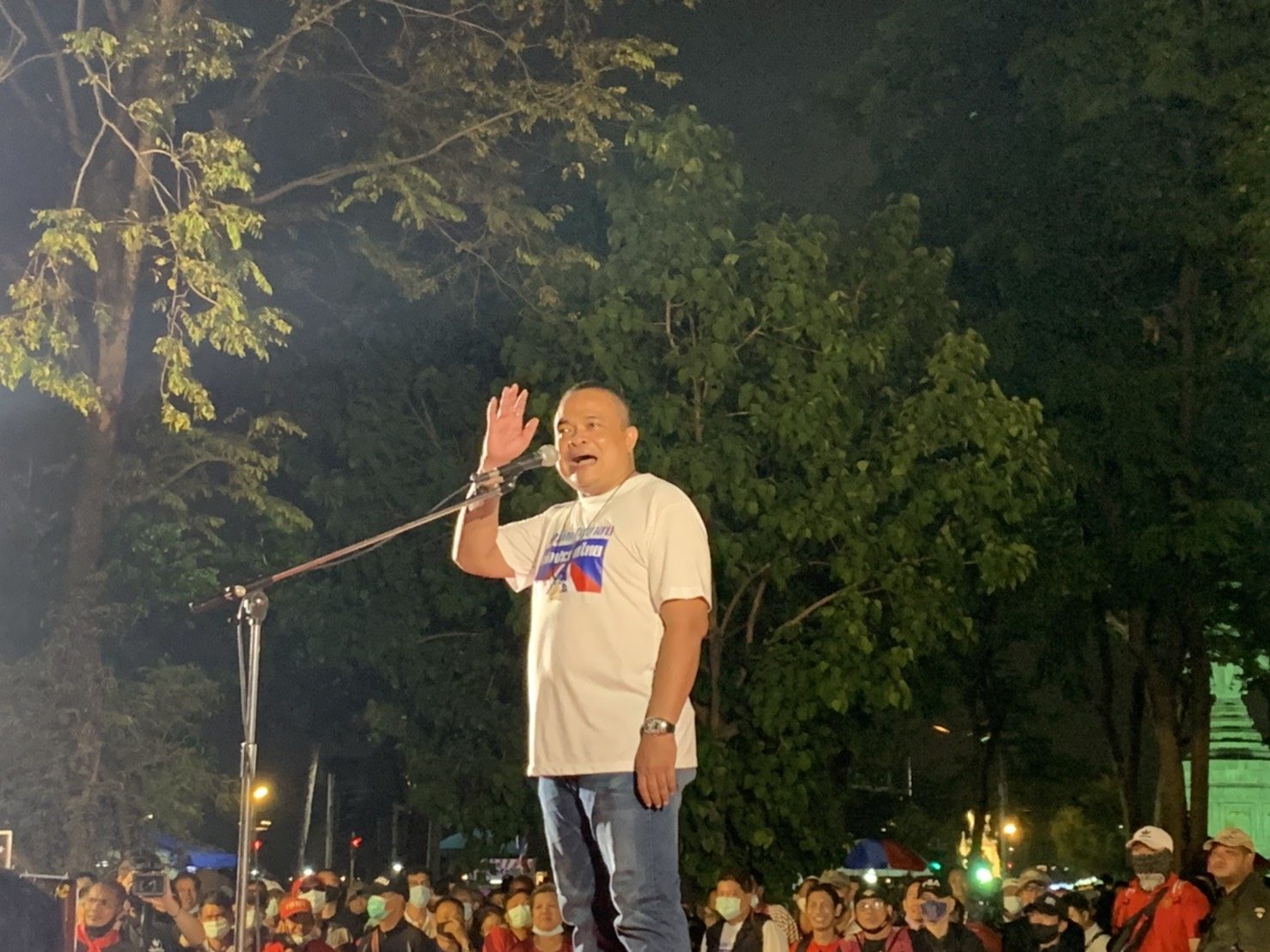 “จตุพร” ประกาศชุมนุมต่อเนื่อง ขอทุกฝ่ายวางความขัดแย้ง รวมใจไล่ประยุทธ์