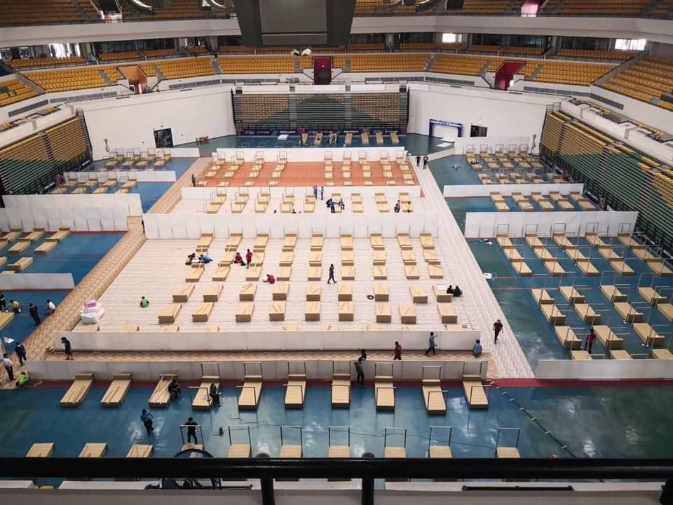 เปิดภาพโรงพยาบาลสนาม “เอราวัณ 2” รับผู้ป่วยโควิด กทม.