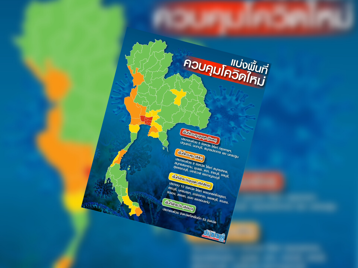 ศบค. ปัดตก ยกระดับปรับสีพื้นที่โควิด ให้ “สธ.-จังหวัด” ประเมินเอง