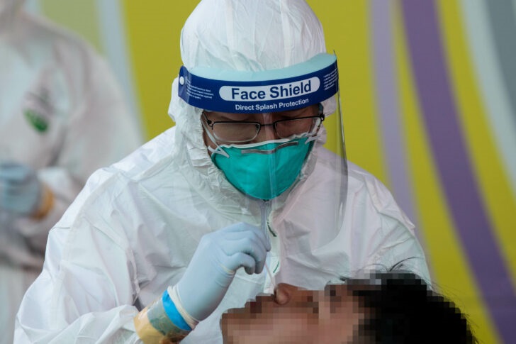 THAILAND-HEALTH-VIRUS ตรวจหาเชื้อโควิด-19