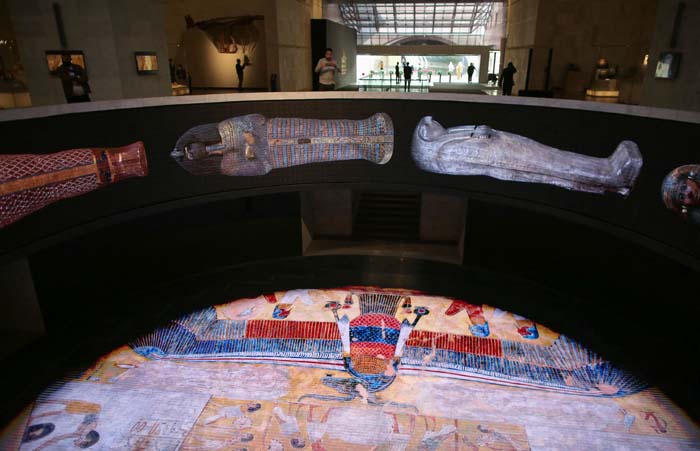 EGYPT-ARCHAEOLOGY-MUSEUM