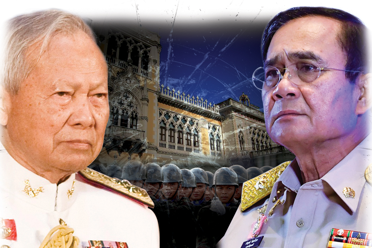 ประยุทธ์ ขึ้นปีที่ 8 ใกล้ “ป๋าเปรม” อดีตและอนาคต “นายกทหาร”
