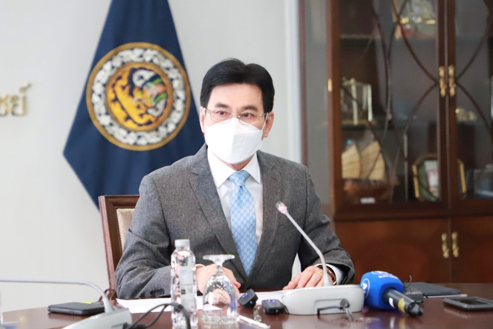 จุรินทร์ ถกฮ่องกงวันนี้ “ชู” ไทยเป็นแหล่งผลิตอาหารป้อน พร้อมดันส่งออกสินค้าเกษตร ข้าวผลไม้และธุรกิจบริการ