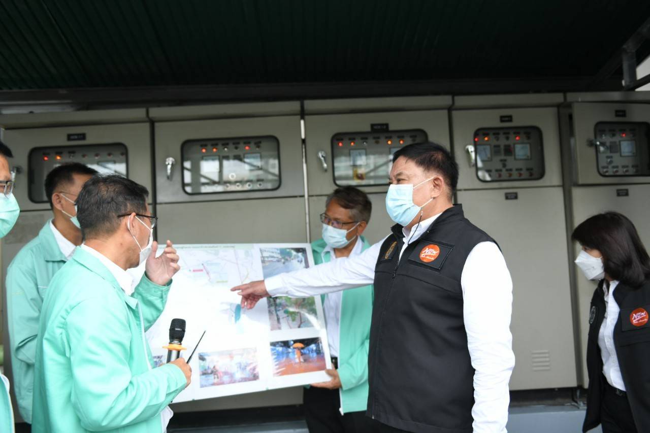 กทม. ตรวจระบบ Pipe Jacking นราธิวาส 17 เพิ่มศักยภาพระบายน้ำถนนสวนพลู