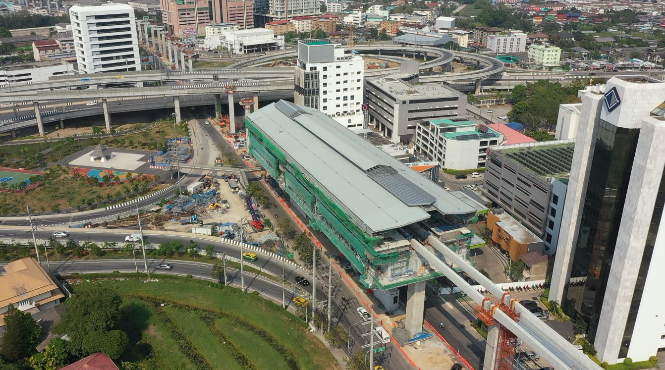 อัพเดตรถไฟฟ้าสายสีชมพู-เหลือง เปิดใช้แน่ปีหน้า