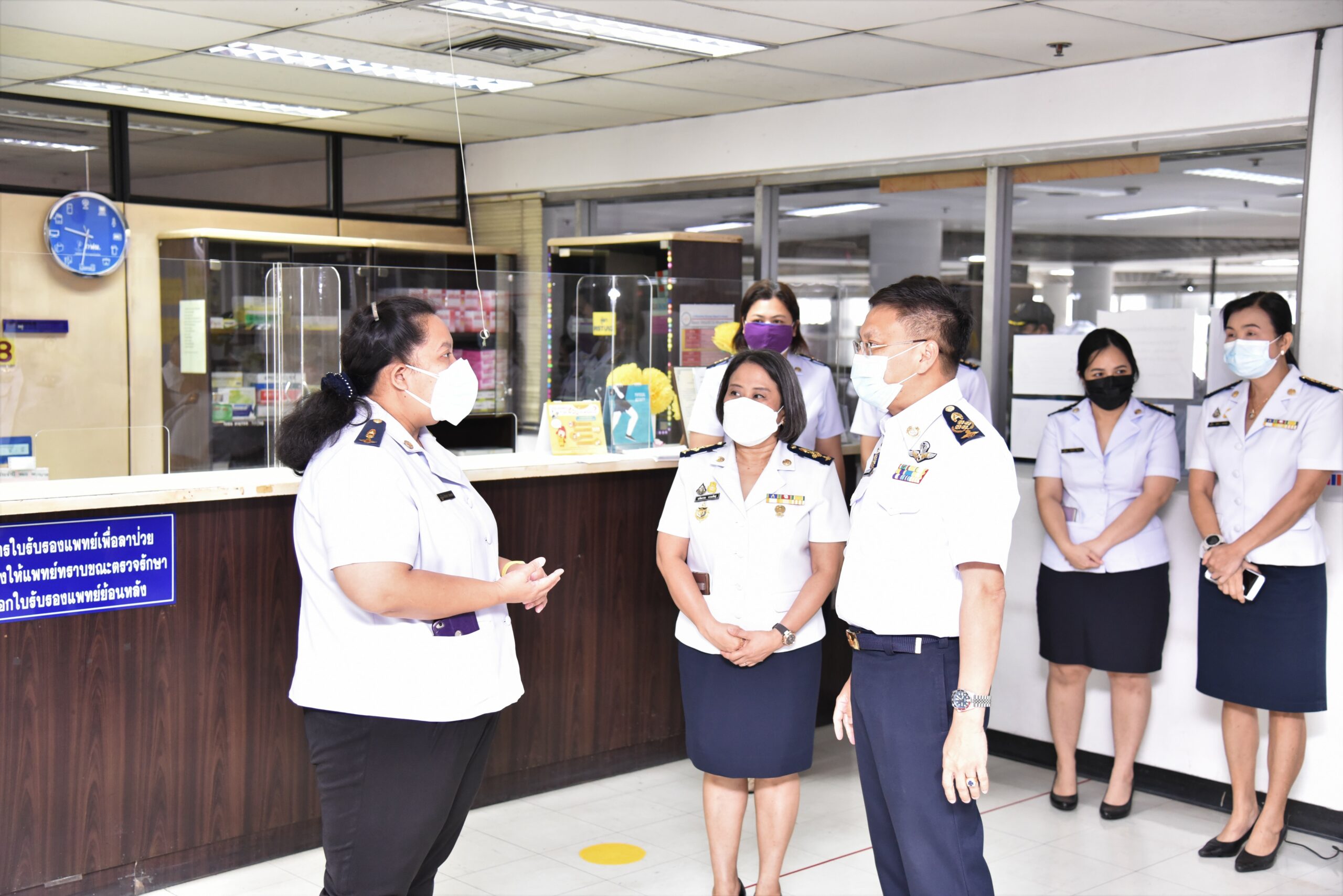 บขส. ตรวจหาภูมิคุ้มกันเชื้อไวรัสโควิด-19 ให้พนักงาน
