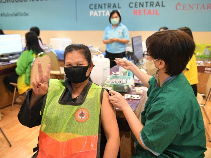 กทม.เปิดจุดฉีดวัคซีนเซ็นทรัลปิ่นเกล้า