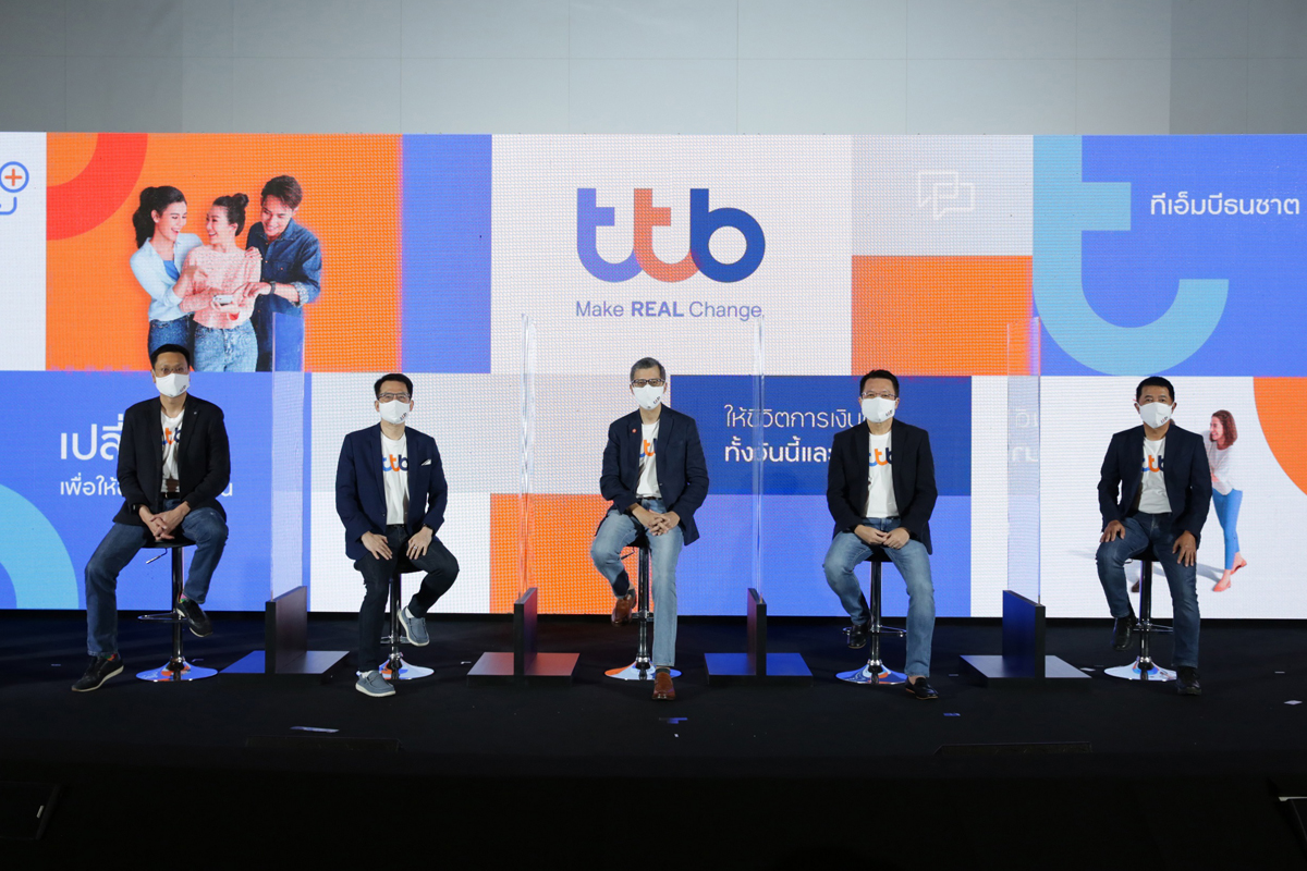 แผนธุรกิจ “ทีเอ็มบีธนชาต” ชูแบรนด์ “ttb” ยกระดับชีวิตการเงินคนไทย