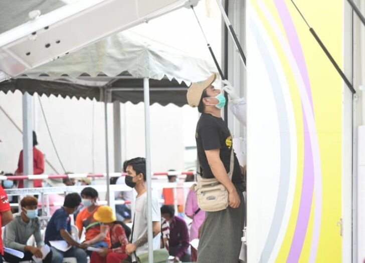ตรวจโควิด-แคมป์คนงาน ตรวจโควิด-แคมป์คนงาน