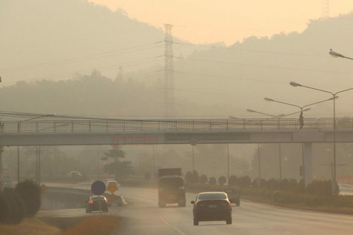 ค่าฝุ่น PM2.5 วันนี้ (24 ก.พ.) ฟุ้ง เกือบครึ่งประเทศ