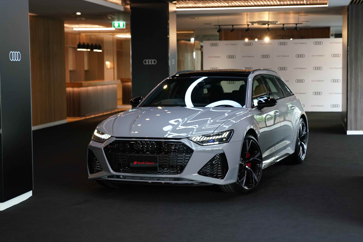 ออดี้ RS 6 Avant 600 แรงม้า 10 ล้านมีทอน