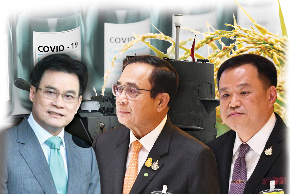 พรรครัฐบาล แบ่งงบ 65 ถ้วนหน้า กดปุ่ม 3.1 ล้านล้าน พร้อมยุบสภา