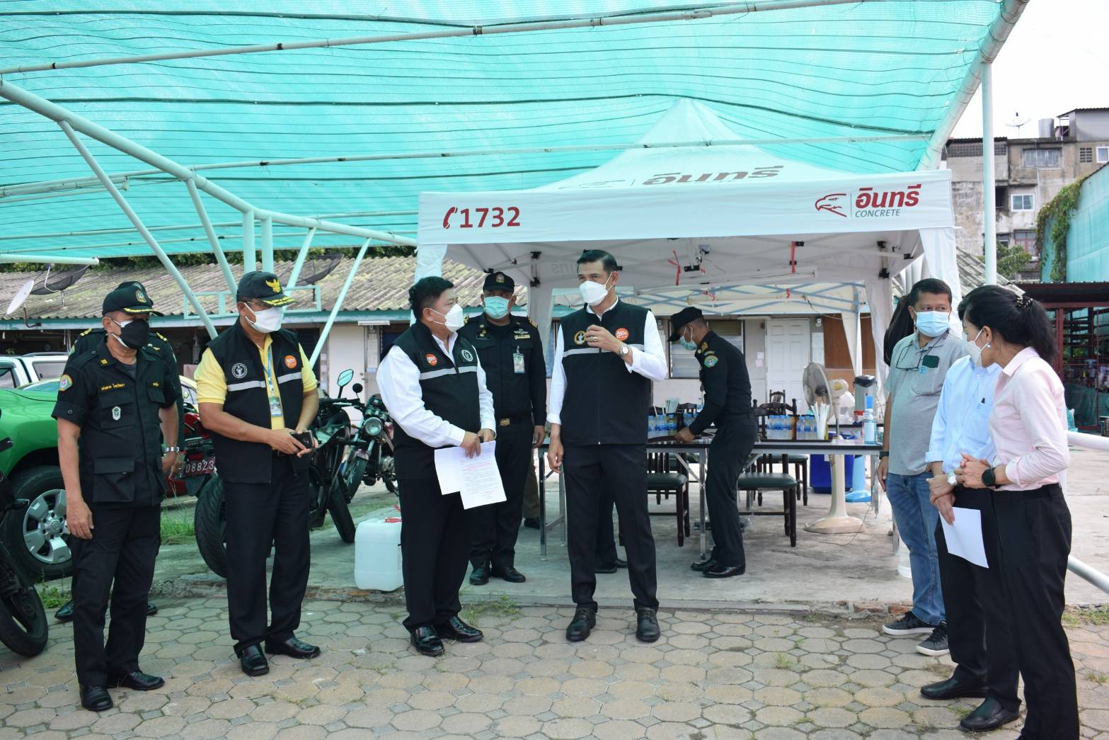 กทม.ตรวจแคมป์ก่อสร้างซอยเพชรบุรี 7 คนงาน 197 คน ติดเชื้อ 144 คน