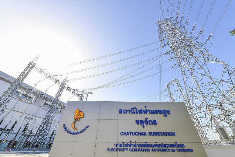 กฟผ.-MEA-ร.ฟ.ท. ได้ฤกษ์ดีเปิดสถานีไฟฟ้าแรงสูงจตุจักร สถานีต้นทางบางซื่อ