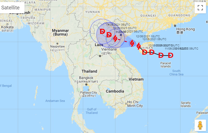 พายุโซนร้อน “โคะงุมะ” พายุโซนร้อน “โคะงุมะ”