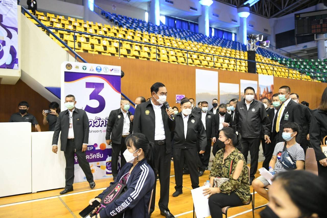 ฉีดวัคซีน 7 มิ.ย. ประยุทธ์-ประวิตร คิกออฟฉีดวัคซีนประกันสังคม