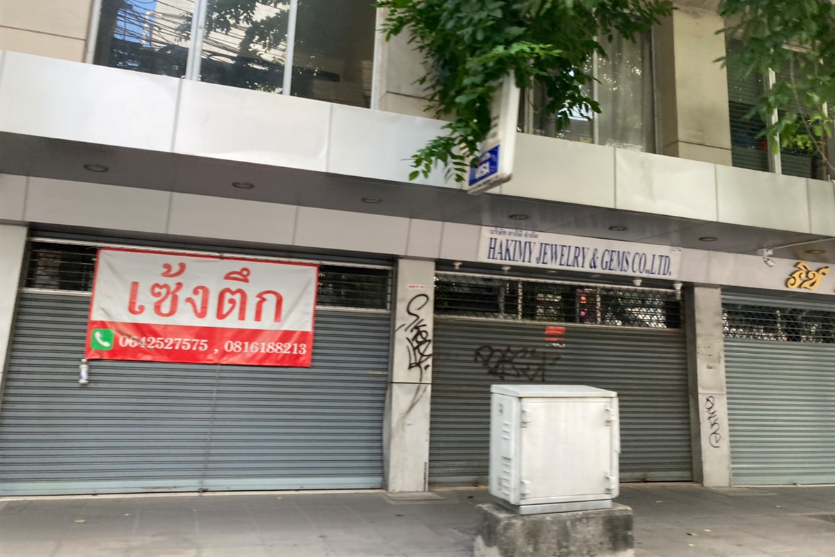 “เจริญกรุง” เหงาร้านค้าเครื่องเงินทยอยปิดตัว