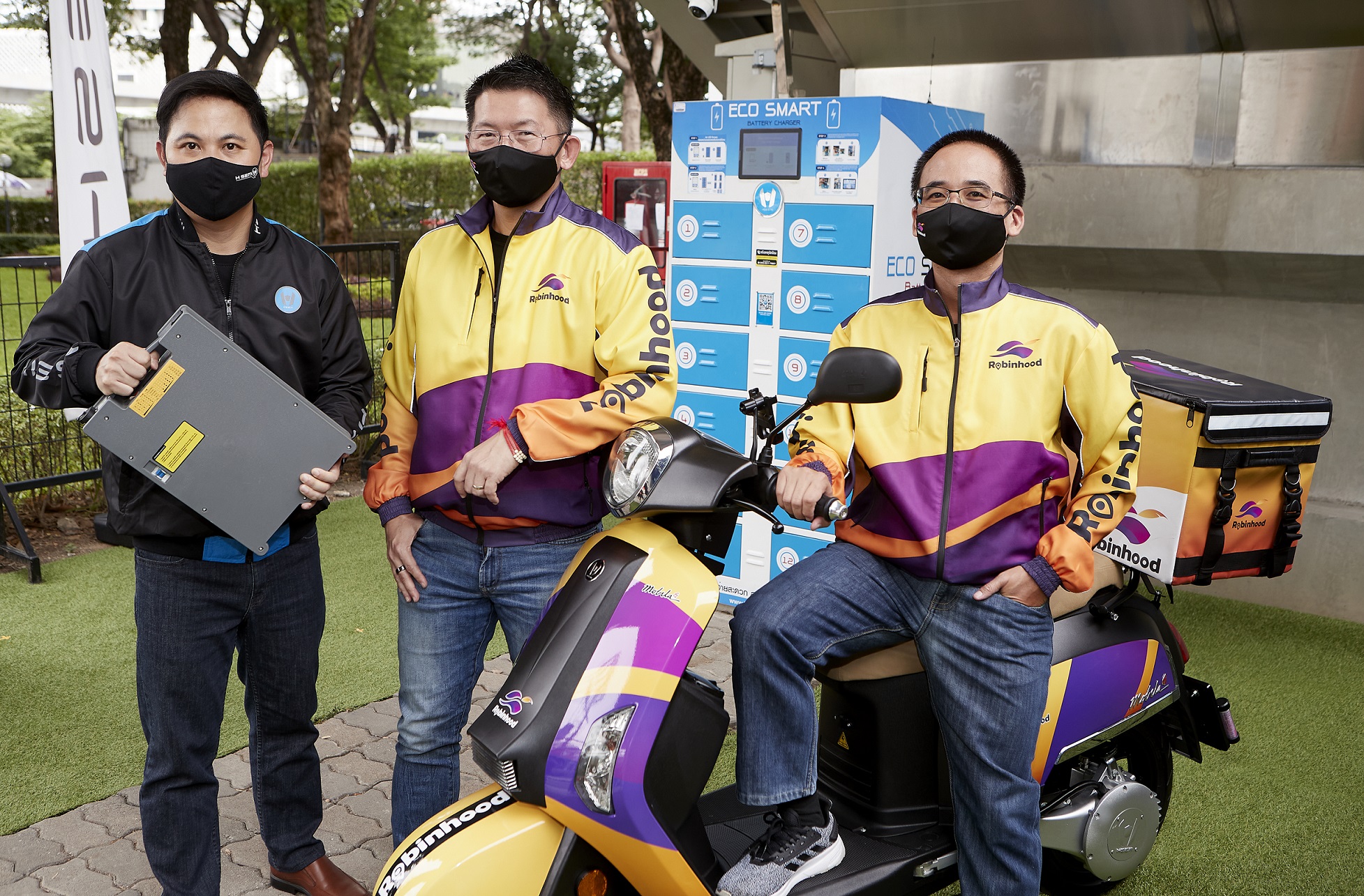เอช เซม มอเตอร์ คืนอากาศสะอาดให้โลก “Robinhood EV Bike Model”