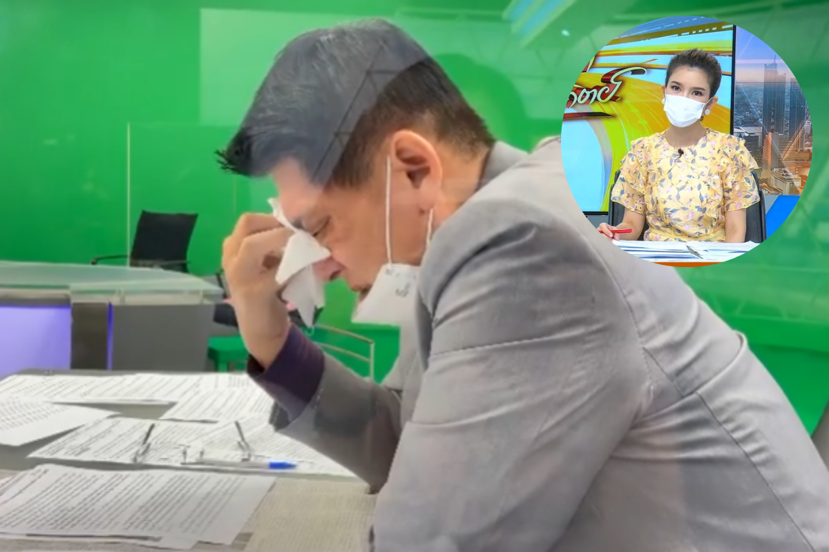 สรยุทธ ก้มหน้าร้องไห้ สะเทือนใจข่าวผู้ป่วยโควิด
