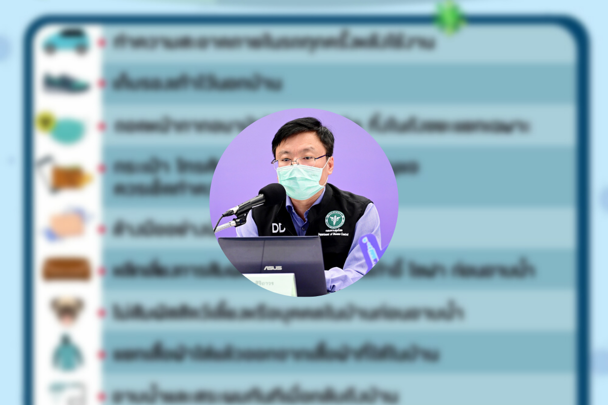 กรมควบคุมโรค แนะ 10 ข้อปฎิบัติป้องกันโควิด ทำทันที หลังกลับถึงบ้าน