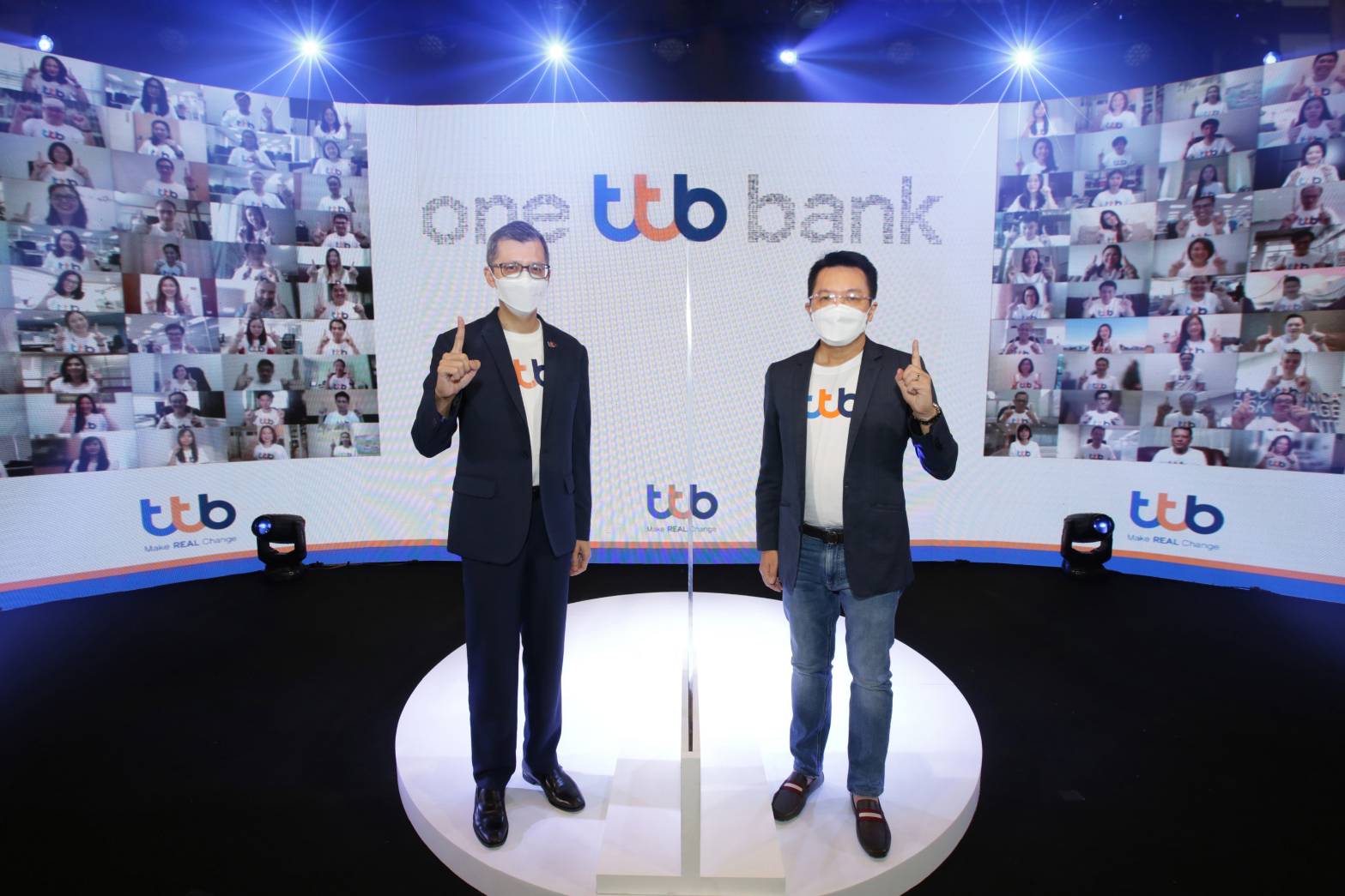 ทีเอ็มบีธนชาต ประกาศรวมเป็นหนึ่งเดียวอย่างสมบูรณ์ ภายใต้ ttb