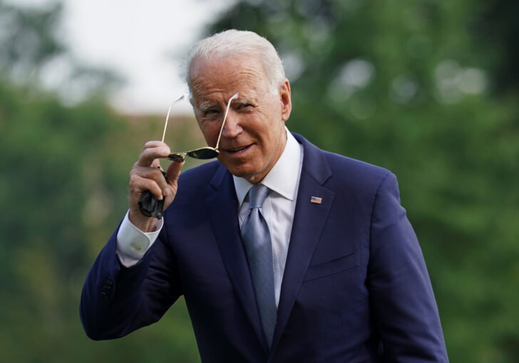 President Biden returns to the White House in Washington