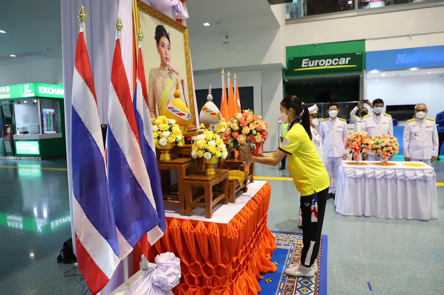 เจ้าฟ้าสิริวัณณวรีฯ พระราชทานแจกันดอกไม้ แด่ “เทนนิส พาณิภัค”