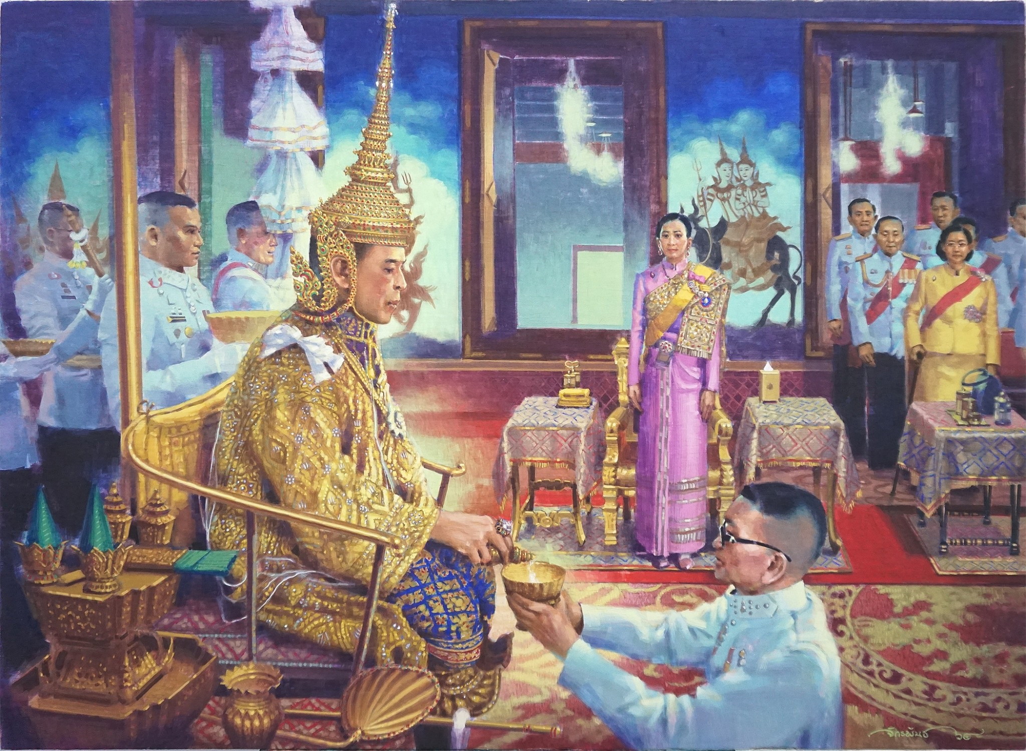 สำนักช่างสิบหมู่ จัดนิทรรศการเฉลิมพระเกียรติ “ช่างศิลป์ไทยเทิดไท้องค์ราชัน”