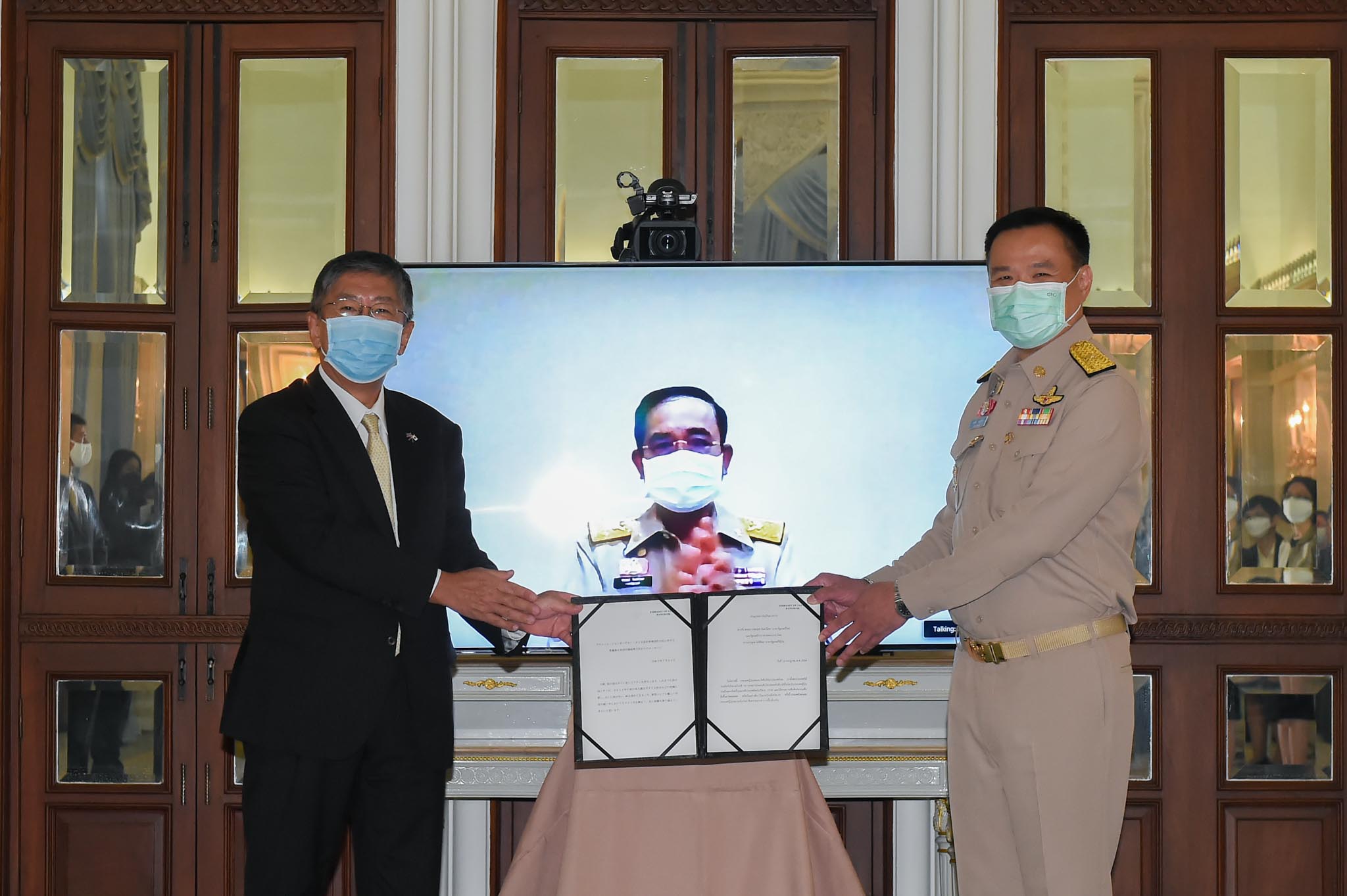 รัฐบาลไทยรับมอบวัคซีนแอสตร้า