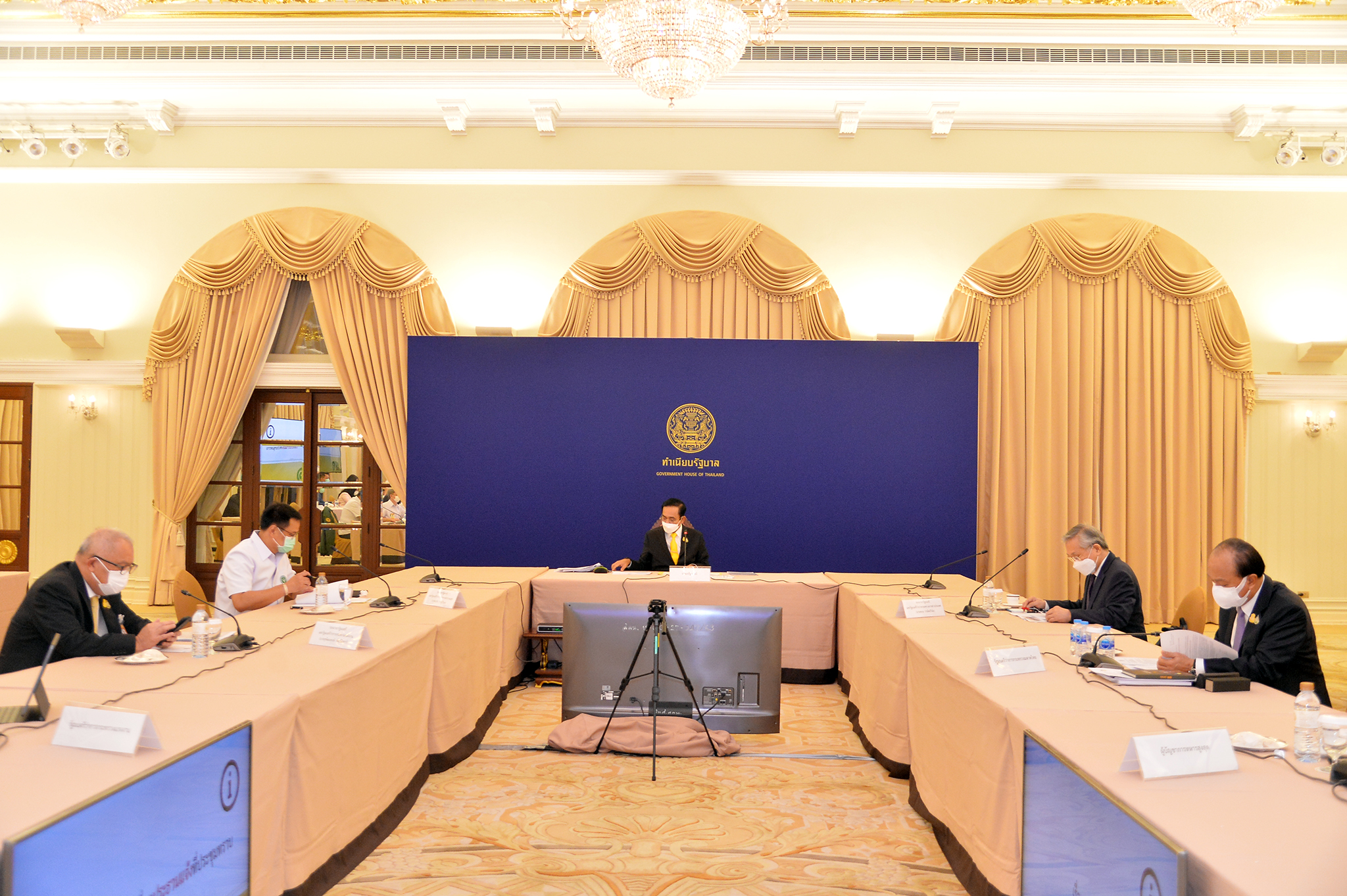 พล.อ.ประยุทธ์ จันทร์โอชา ประชุม ศบค