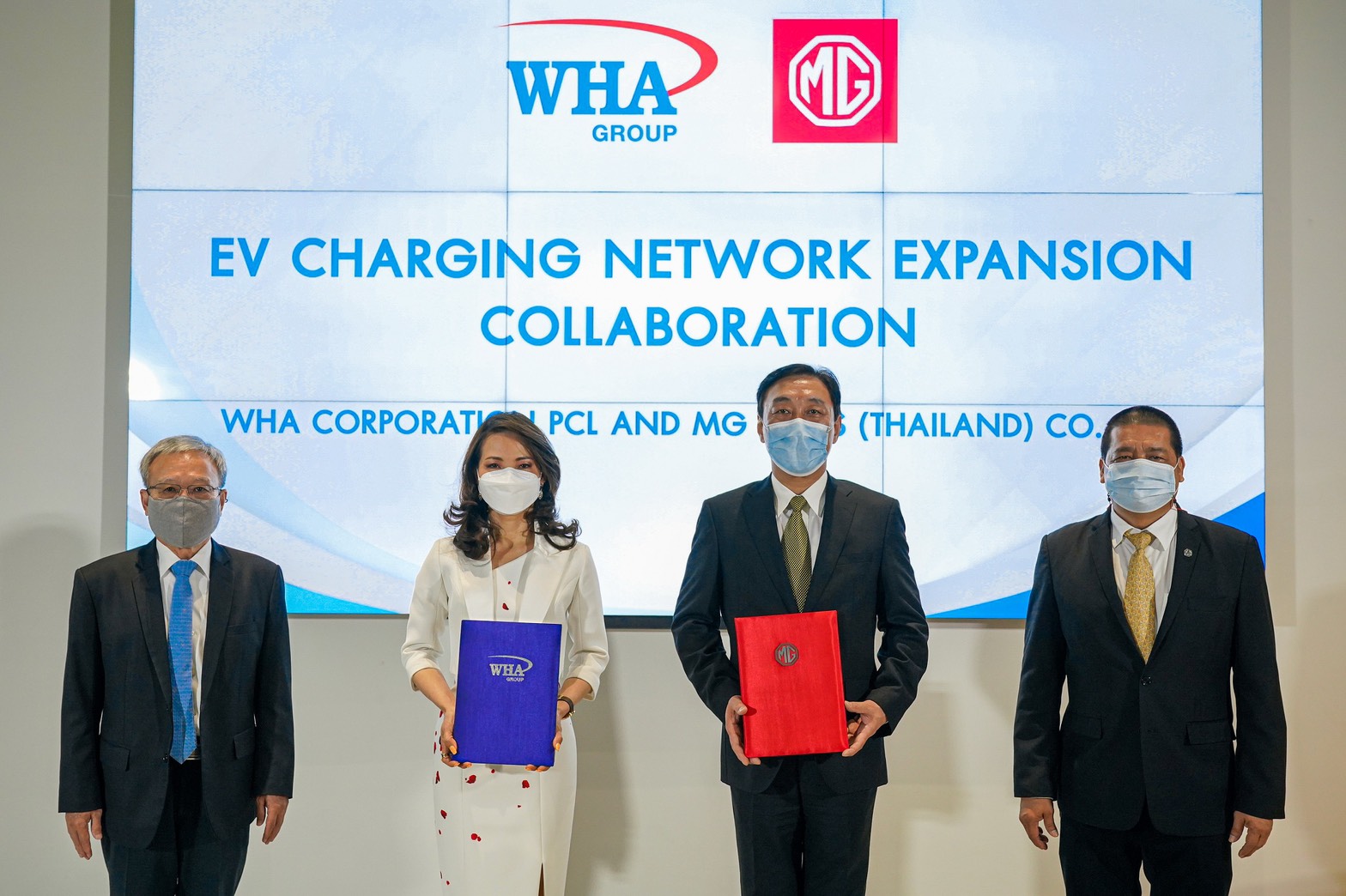 WHA-MG เตรียมให้บริการสถานีชาร์จรถ EV ในนิคมฯ 5 แห่ง ต.ค.นี้
