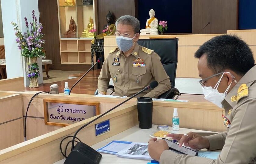 ช็อก ! 96 คลัสเตอร์โรงงาน-ครัวเรือน ทำสมุทรสาครยอดโควิดทะลุ 1,147 ราย