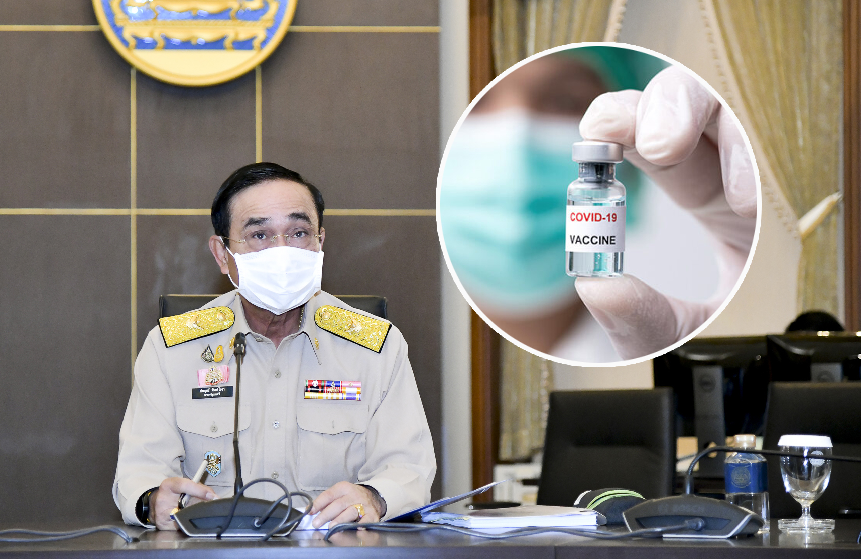 “ประยุทธ์” ย้ำ จัดหาวัคซีน 100 ล้านโดส ภายในสิ้นปี 64 
