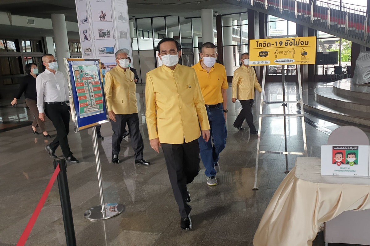 ประยุทธ์ ตรวจความพร้อม โรงพยาบาลสนาม ทบ.