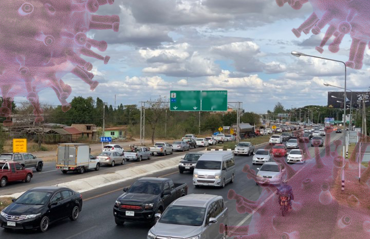 .ติดโควิด-สัมผัสเสี่ยงสูง แต่ต้องเดินทางข้ามจังหวัด สธ. แนะ 6 ข้อปฏิบัติ.