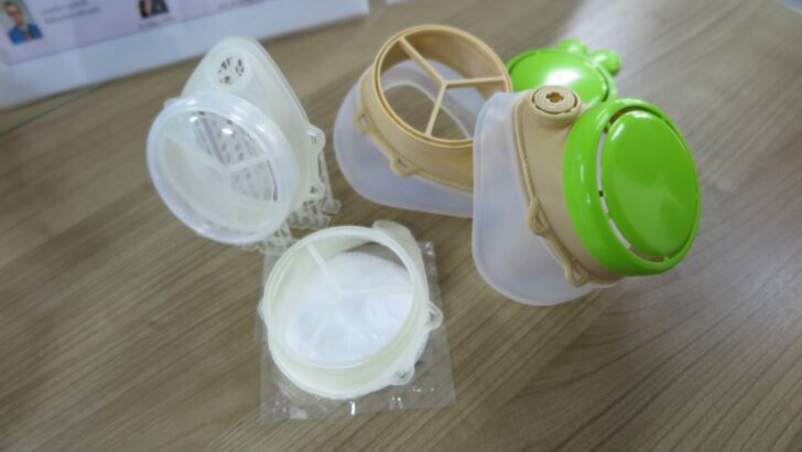 โครงสร้างของหน้ากาก CURE Air Sure