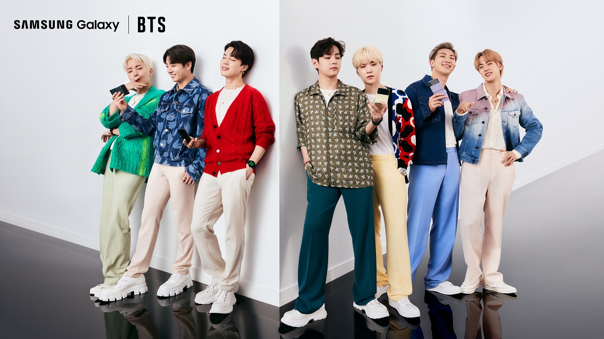 ซัมซุง ปล่อยโฟโตเซ็ต BTS x Samsung Galaxy Z Fold3 เรียกกระแสจากเหล่า ARMY