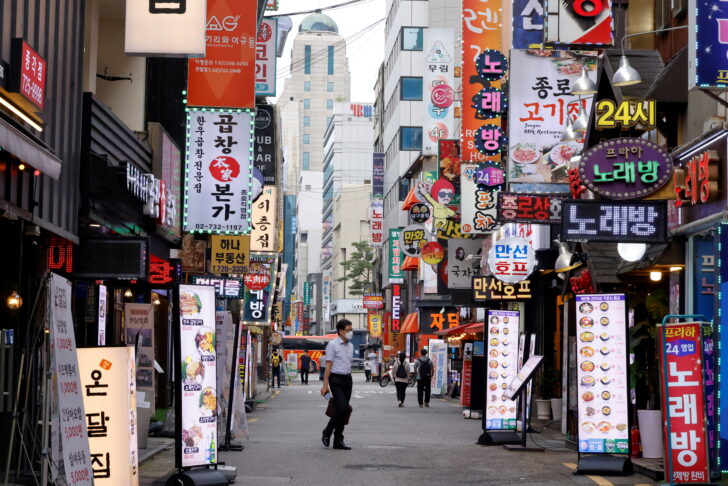 FILE PHOTO: Coronavirus disease (COVID-19) pandemic in Seoul