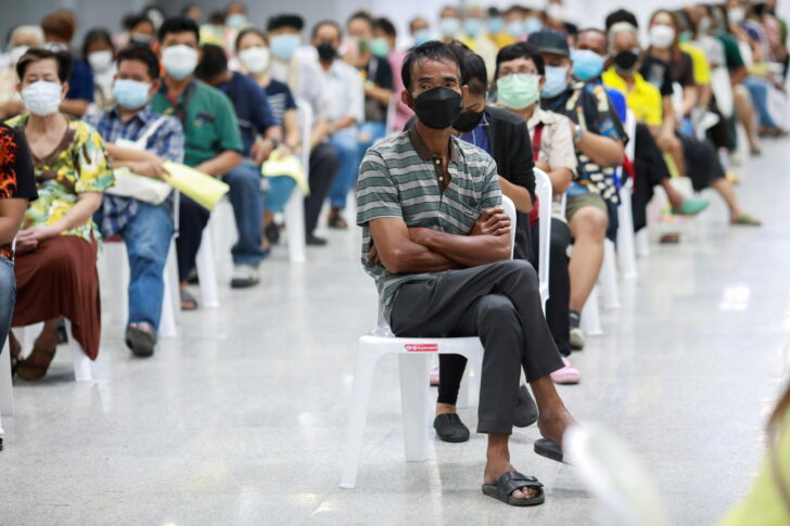FILE PHOTO: Coronavirus disease (COVID-19) vaccination in Thailand