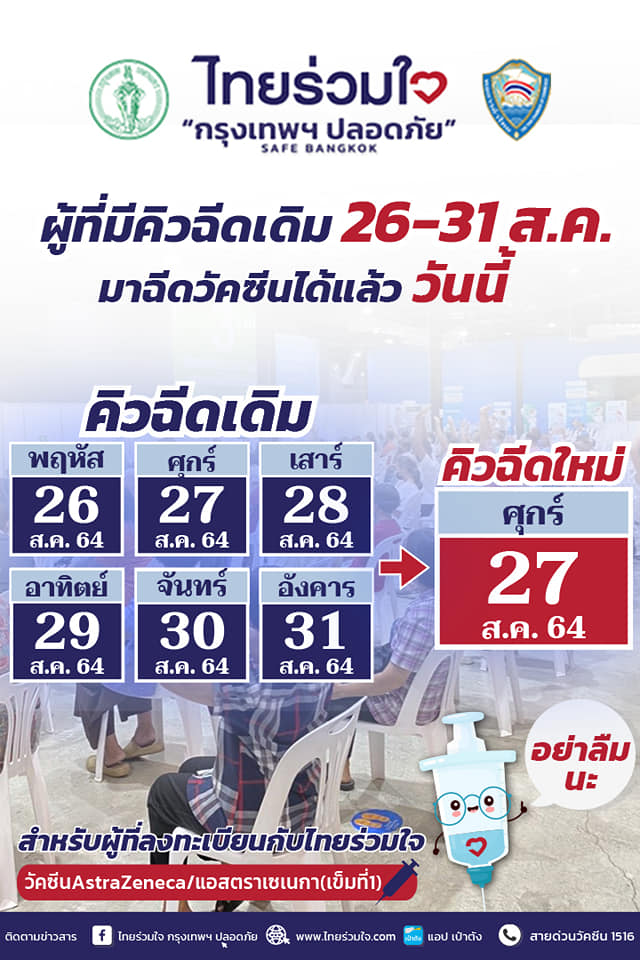 ไทยร่วมใจ 27-8-64