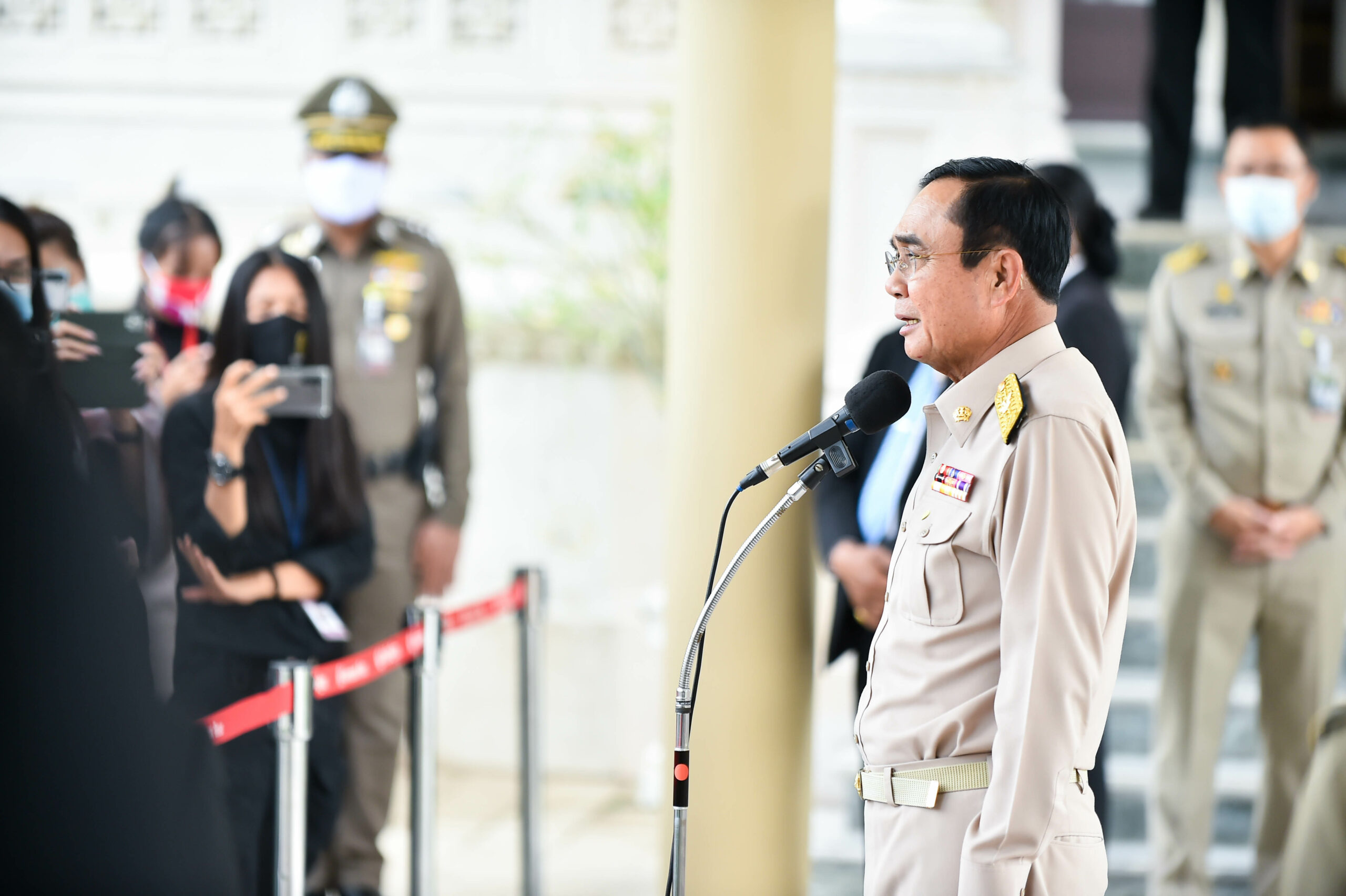 ทำเนียบรัฐบาล คลายล็อกนักข่าว เข้าปฎิบัติหน้าที่ได้ เริ่ม 1 ก.ย.