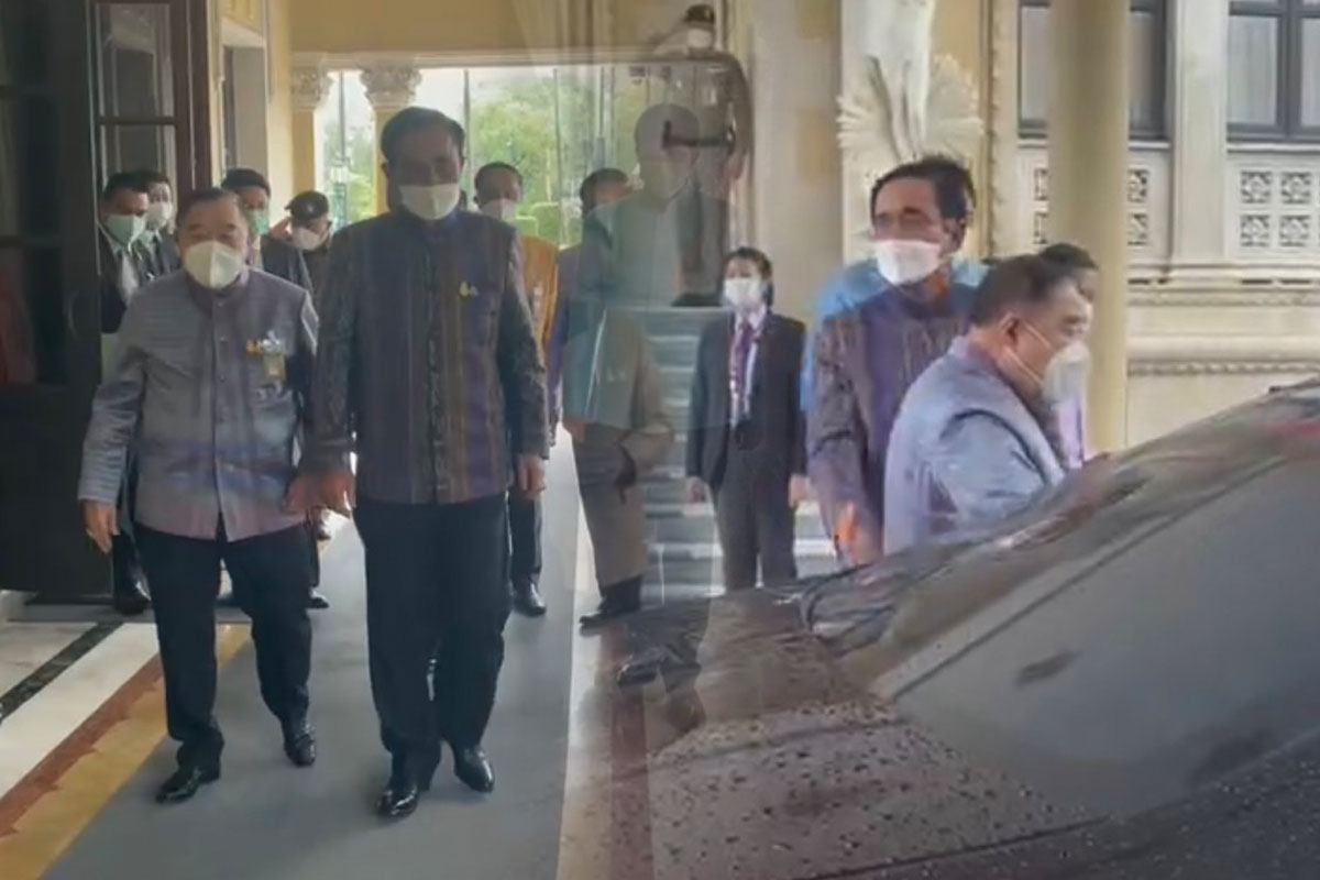 3 ป. ปิดห้องคุย หลังครม. ประยุทธ์ อารมณ์ดี  ส่ง “ประวิตร” ขึ้นรถ สยบรอยร้าว