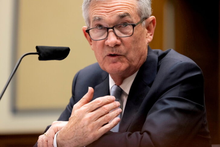 Federal Reserve Chair Powell testifies on Capitol Hill in Washington