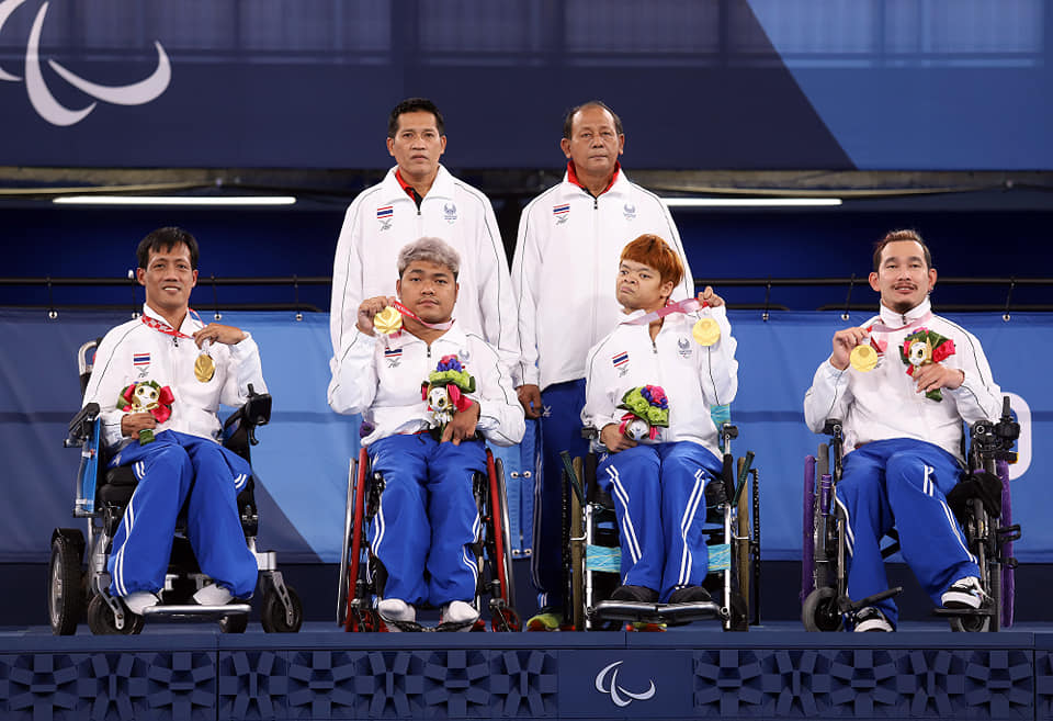 บอคเซียไทย คว้าเหรียญทองที่ 5 ให้ทัพนักกีฬาไทยในพาราลิมปิก