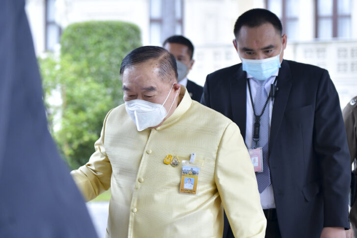 พล.อ.ประวิตร วงษ์สุวรรณ รองนายกรัฐมนตรี ในฐานะหัวหน้าพรรคพลังประชารัฐ (พปชร.) พล.อ.ประวิตร วงษ์สุวรรณ รองนายกรัฐมนตรี ในฐานะหัวหน้าพรรคพลังประชารัฐ (พปชร.)