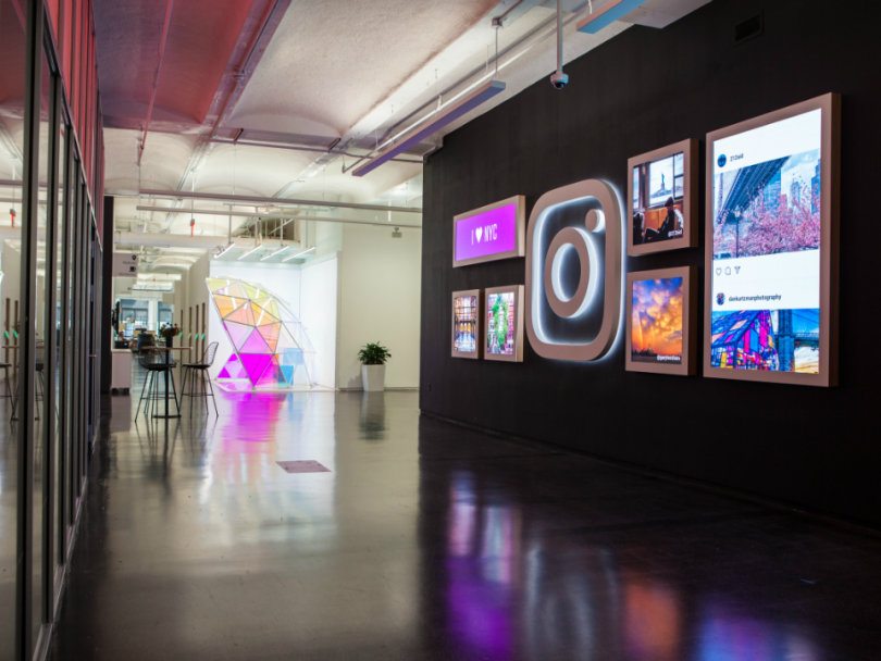 Instagram ออฟฟิศเพื่อการสร้างทีม